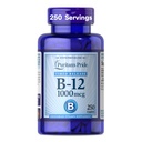 Puritan's Pride Vitamin B-12 1000Mcg Timed Release Caplets | Nahrungsergänzung für Energie Metabolismus Unterstützung | Timed Release | Cellular Energy Support - 250 Count