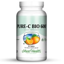 Vitamin C Complex 600 mg Supplement – Empfohlene tägliche Dosis Vitamin C Tabletten mit Zitronenbioflavonoiden, Calcium & Phosphor – Immune Health Support – Pure-C Bio 600 - Non-GMO, Vit C Vegan 90 Tabletten