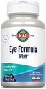 KAL Eye Formula Plus, Eye Care und Vision Ergänzungen für Erwachsene, mit Augen Vitamine Lutein und Zeaxanthin, Plus Bilberry Extract, Goji und Blueberry Extract, 60-Day Garantie, 15 Portionen, 60 Tabletten