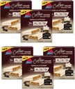 Atkins Coffee House Meal Bar, Vanilla Latte, 16g Protein, 4g Net Carbs, 2g Zucker, 13g Fiber, Hergestellt mit Real Coffee, 5 Count (Pack von 6)