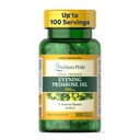 Puritan's Pride Cold Pressed Evening Primrose Oil 500 mg mit GLA, Nahrungsergänzungsmittel für Frauen und Hautgesundheit, 100 Rapid Release Soft Gels