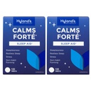 Hyland's Calms Forte' Schlafhilfe Tablets, natürliches Relief von Nervous Spannung und okziöse Schlaflosigkeit, 100 Count (Pack von 2)