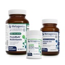 Métagène PhytoMulti sans fer - 60 comprimés, D3 5000-120 Softgels et UltraFlora BiomePro - 30 capsules