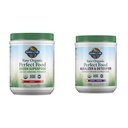 Garten des Lebens Raw Organic Perfect Food Green Superfood Juiced Greens Powder - Apple Flavor & Raw Organic Perfect Food Alkalizer & Detoxifier Juiced Greens Superfood Powder