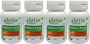 Gokhru Forte Capsule 500 mg. 60 Veg. Capsule | Gokharu (Tribulus Terrestris) Extrakt Kapseln für Männer und Frauen | Ayurvedic Kräuterergänzung/Remedies | 10:1 Forte (4 Flaschen von 60 Kapseln)