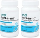 Klaire Labs SFI Health Saccharomyces Boulardii - Probiotische Ergänzung zur gesunden Hefebilanz, Immun- & Verdauungs-Gesundheit - Säurebeständig, Regal-stabil & Hypoallergen (60 Kapseln / 2 Packung)