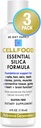 Cellfood Essential Silica Anti-Aging Formula - 4 fl oz, 3 Pack - Unterstützt gesunde Knochen, Gelenke, Haar, Haut, Nägel, Zähne & Zahnfleisch - leicht zu absorbieren - Gluten & Thiaminase Free, Non-GMO - 120-Day Supply