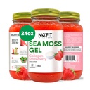 Sea Moss Gel Raw (24 Flavors) 24oz Wildсrafted Gold Sea Moss Gel von Saint Lucia | 92 Vitamine und Mineralien | Pure Raw+Non-GMO