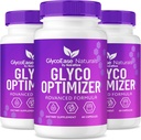 (3 Pack) GlycoEase Glyco Optimizer - GlycoEase Pillen, All-Natural Nahrungsergänzung, Advanced Formula Glycogen Support, Glycoeas Naturals, Glyco Ease Bewertungen (180 Kapseln)