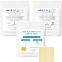 High Performance Stop Bleeding Gauze Pads – 3-Pack (2"x2") | Hämostatische Wund Dressing für Schnitte & Erste Hilfe Kits | Steril, Drug-Free, Fast Clotting Pads
