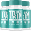 rize labs Trim Supplement, Capsules pour la perte de poids avancée, pilules curées pour pousser à travers la phase de coupe et de sculpting un Physique Sculpté - Pack de 3(180 Capsules)