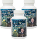 Bobs Best Coral Calcium Supreme I 100% Pure Marine Coral, 74 Trace Minerals I 90 Capsule, Confezione da 3