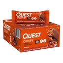 Quest Nutrition Crispy Chocolate Caramel Pecan Hero Protein Bar, 15g Protein, 1g Zucker, 3g Net Carb, Gluten Free Protein Snack, Keto Friendly, 12 Count