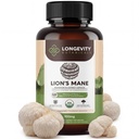 Bio Lions Mane Supplement Kapseln (120) | Pure Fruiting Body 8:1 High Strength Mushroom Extract | 20% Beta-D Glucans | 7,200mg Raw Equivalent Per Serving | Focus, Memory, Gut & Brain Support