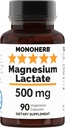 Magnesium Lactat 500 mg - 90 Vegetarische Kapsel