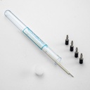 Kolloidales Silber | Paar reines Silber Draht 99,99% | Zertifikat 999 9999 | 14 Gauge 6” | FromBora Kolloidal Silber Generator Wire | Plus 4pcs Drahthalter