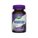Nature’s Way Sambucus Sleep + Immune* Elderberry Gummies, Schlaf- und Immununterstützung*, Mit Melatonin, Vitamin C, L-Theanin, Zink, 50 Gummi (Packaging May Vary)