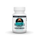 Quelle Naturals Vitamin D-3 Fast Melt, unterstützt Knochen & Immune Gesundheit* - Schwarze Kirsche Peach Flavor - 120 Fast Melt Tablets