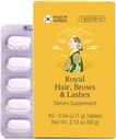 Heebins Haarwachstumsergänzungsmittel mit Biotin 4000 mcg, DHT Blocker und Collagen, für Haarausfall, Dünnung und Regrowth, 60 Tabletten, 2 Monate Versorgung