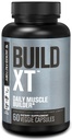 Jacked Factory Build-XT Daily Muscle Builder & Performance Enhancer - Muskelaufbau-Ergänzung für Muskelkraft und Wachstum | Trademarked Ingredients Peak02, ElevATP, & Astragin - 60 Veggie Pillen