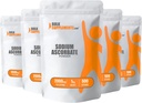 BulkSupplements.com Natrium Ascorbate Pulver - für Immununterstützung, Natrium Ascorbat Vitamin C - Gepuffertes Vitamin C, Glutenfrei, 2000mg pro Servierung, 5kg (11 lbs) (Pack mit 5)