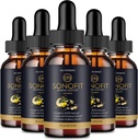 Sonofit Tinnitus Relief für Ringen Ohren Tropfen, Sonofit Tinnitus Ergänzung Sonofit Gesunde Ohr Unterstützung Ergänzung - Maximale Stärke Fortgeschrittene Formel Sonofit Tropfen Hörgerät Bewertungen (5 Pack)