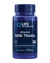 Life Extension Advanced Milk Thistle, Silymarin, Silybin, Phospholipide, Fördert gesunde Leberfunktion, Glutenfrei, Non-GMO, 60 Softgels