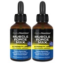 Muskelkraft- und Endurance-Spray-Formel, 2 Flaschenpackung, 175mg Proprietäre Wachstumsformel, 2oz pro Flasche