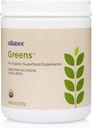 Isagenix Organic Greens, Superfood Drink Mix aus Phytonutrient Drink Mix mit Bio Spinat, Kale, Spirulina, Chlorella, Broccoli und mehr zu unterstützen Ernährung - 270 Gramm (30 Servierungen)