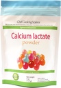 Calcium Lactate-Calcium Lactate Pulver - Kalziumergänzung, Lebensmittel Grad Calcium Lactate - Calcium Lactate Supplement, 4 Unze 113 g