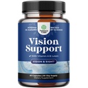 Vollständige Augengesundheitsergänzung für Erwachsene - Lutein 20mg pro Servierung Augen Vitamine für Vision Trockene Augen Druck und blaue Lichtschutz - Ergänzung Erwachsene mit Beta Carotene Augen