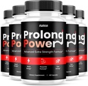 (5 Pack) Prolong Power Pills - Offizielle Formel - Fortgeschrittene Power Capsules Erweiterte Stärke Formel Gesamt Wellness Langen Pulver Pillen Supplement, Maximum Wellness ProlongPower (300 Kapseln)