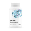 THORNE - PharmaGABA-250 - GABA Supplement - 250 mg natürliche Quelle Gamma-Aminobuttersäure - Fördert eine ruhige, entspannte, fokussierte Zustand des Geistes* - 60 Kapseln