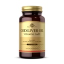 Solgar Cod Liver Oil - 250 Softgels - Bietet Vitamine A & D - Non-GMO, Glutenfrei - 250 Servierungen