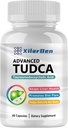 Generisches TUDCA Supplement-Liver-Support,Cleanse Detox&Repair,Ultra Stärke Bile Salz TUDCA 1000mg 60 Kapseln
