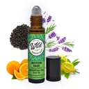 Wild Essentials Bewegung Ease ätherische Ölrolle auf, 10ml Bewegung Krankheit, Übelkeit, Upset Stomach, Vertigo, Dizzy, Seasick, Carsick, Made with Organic Jojoba Oil, Ready to Use, Moisturizer, All Natural