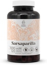 Sarsaparilla 120 Kapseln | Herbale Nahrungsergänzungsmittel | Hergestellt mit Gemüsekapseln und Sarsaparilla (Hemidesmus indicus) Getrocknete Wurzel (120 Count)
