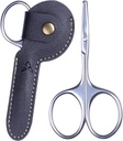 3.75" Nose Hair Scissors, Runde Spitze Kleine Gesicht Schnurrbart Schere für Männer Trimmen