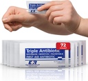 Triple Antibiotic Ointment .9gr Packets – Erste Hilfe Creme für Schnitte, Schnitzel, Burns – Neomycin, Bacitracin, Polymyxin B – 72 Zähler