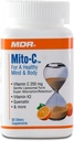 Vitamin C Immununterstützung, Arzt empfohlen Mito-C, mit Vitamin k1, 60 Count, 500mg, große Quelle von Vitamin C