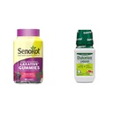 Senokot Nahrungsergänzungsmittel Laxative Gummis, Natürliche Senna Extrakt, Gentle & Dulcolax Liquid Laxative, Stimulant freie Laxative für bequemes Relief, Cherry Flavor, 12 Unzen.