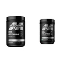 MuscleTech Creatin Monohydrat Pulver Platinum Pure Micronized Muskel Erholung + Builder & Eule 100% reines L Glutamin Pulver