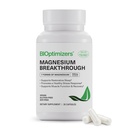 BIOptimizers Magnesium Breakthrough Complex Supplement mit 7 Formen von Mg: Glycinat, Malat, Citrat und mehr - Natürliche Unterstützung für Schlaf und kognitive Funktion - 30 Kapseln- Beruhigende Vitamine