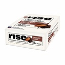 Rise Whey Protein Bars - Chocolatey Almond | Frühstück Bar & Protein Snack 15g Protein 5g Fiber nur 4 ganze Lebensmittel Zutaten Glutenfreie Soja kostenlos
