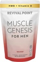 Muskel-Genese HMB und Vitamin D3 Ergänzung mit klinisch untersucht myHMB, Kalzium und VIT C – 5000mg pro Servieren – fördert Erholung, Lean Muskelmasse und gesundes Altern bei Männern
