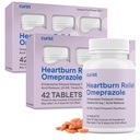 Curist Omeprazol 20mg Tabletten Bulk Pack - 84Count Delayed-Release Tabletten - Säure Reflux Medizin für Sodbrennen Relief (2 Packung 42 Tabletten - 84 insgesamt)