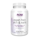NOW Foods Solutions, Vegan Hair, Skin & Nails, Ernährungsunterstützung mit 5.000 mcg Biotin, 90 Veg Capsules