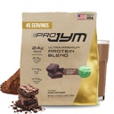 Pro JYM Natural Chocolate Brownie Protein Powder Blend - Whey Protein Isolate, Casein, & Milk Protein Isolate, für Männer & Frauen Erholung Shakes | JYM Supplement Science | 45 Servicings
