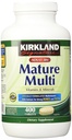 Kirkland Signatur Erwachsene, 50 plus Reife Multi Vitamine & Minerals, 400-Count Tabletten