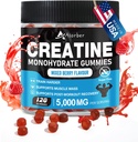 Creatine Monohydrate Gummi für Männer und Frauen, 120 Zähler